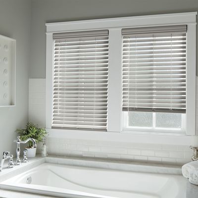 Durawood blinds are an excellent option for kitchens and bathrooms because they resist moisture and won't fade or crack