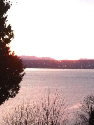 Sunrise over Lake Washington