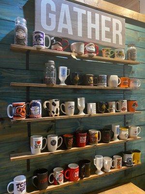 Mug wall