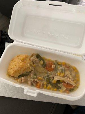 Chicken and dumpling soup