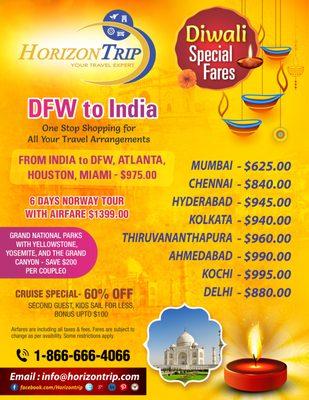 Discounted Airfares