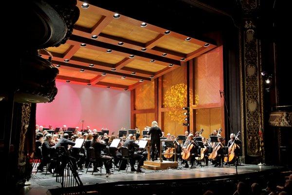 The Maryland Symphony Orchestra performs at the historic Maryland Theatre