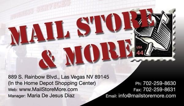 Mail Store & More Info