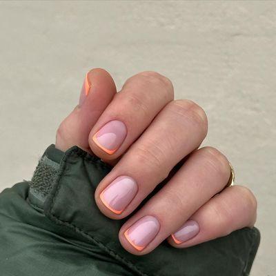 Perfect shape and clean manicure