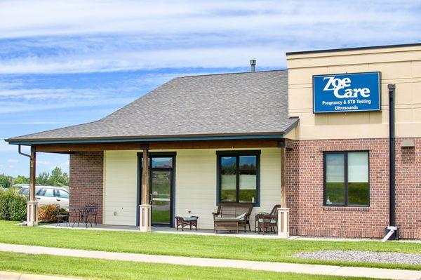 ZoeCare's pregnancy clinic is located in the beautiful Gallatin Valley.