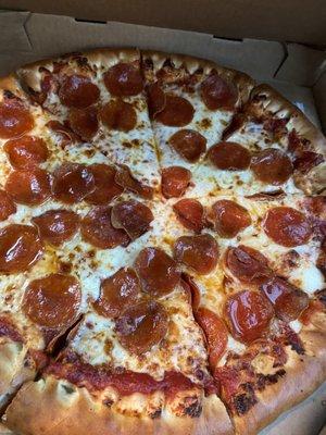 Pepperoni pizza