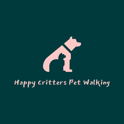 Happy Critter Pet Walking Logo