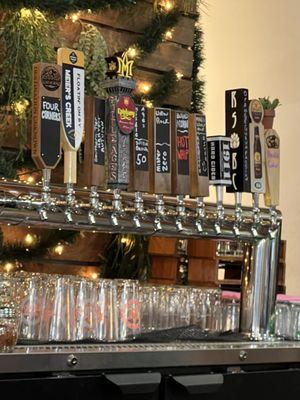 New York State craft beers on tap