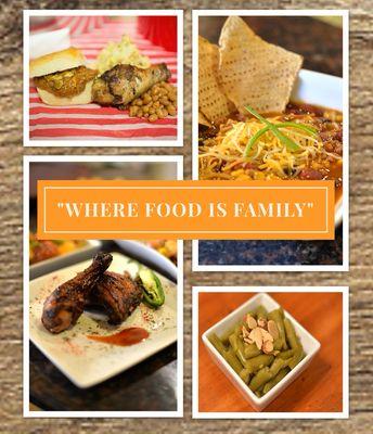 Where food is family!