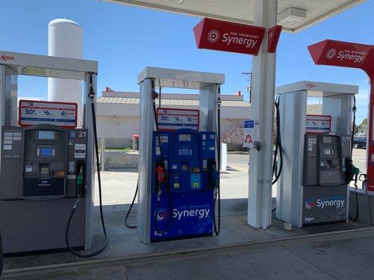 Variety of fuel options including ethanol free and diesel