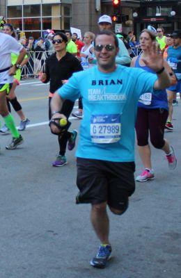 ABTA runs Chicago Marathon to raise awareness and funds for brain tumor research and educational support programs for patients & caregivers