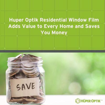 Did you know? You can save $$$ on your energy bill and cut annoying glare with our residential and commercial window film.