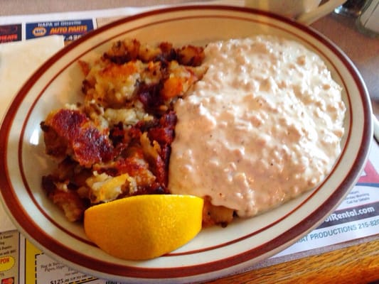 Biscuits and gravy