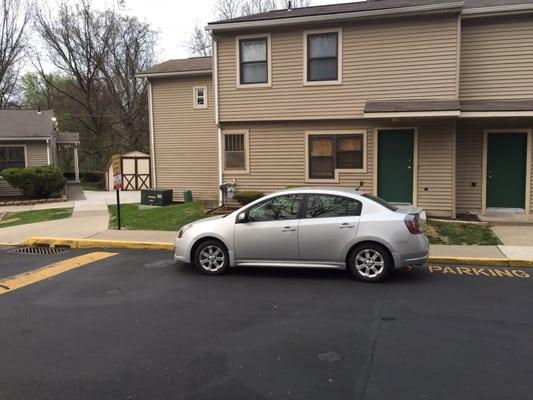 Ok your in A fire lane and parked right in front of a sign that says "tow away zone" and "fire lane NO PARKING".