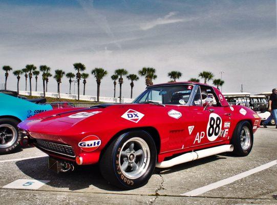 1967 L88 SCCA racecar at Sebring, March 4, 2016. See more race car re-creations at FabulousRestorations.com