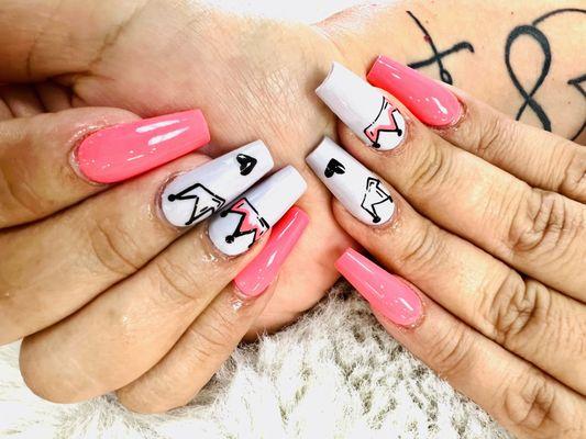 Nail art at Vip Nails Spa