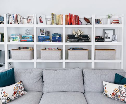 Books and baskets