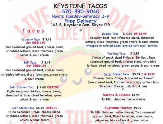 Keystone Tacos