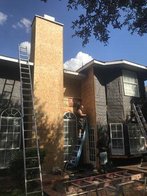 Getting this house ready for new siding!