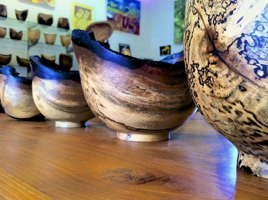 Endemic Hawaiian Lama Wood Bowls