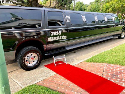 Red carpet service! class act all the way!