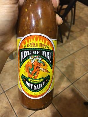 Ring of fire hot sauce