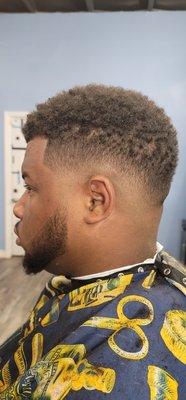 Working with the fade and keeping the top