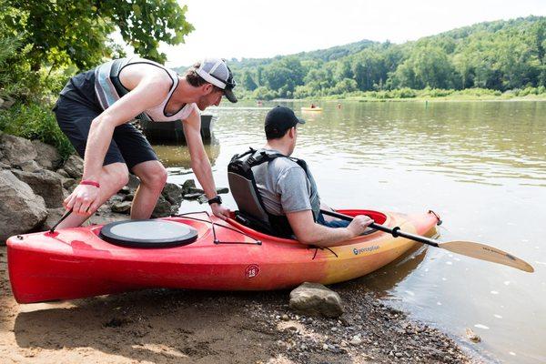 Our kayak trips are a personalized experience with a supportive staff. Photo by Nate Knobel