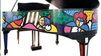 Pop Art Piano from Valter de Morais / Morais Art Gallery 418 N Federal Hwy Pompano Beach FL 33062