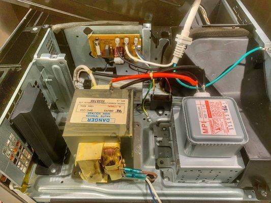 Diagnostic check / replacement of magnetron