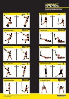 TRX workouts available at Sandras