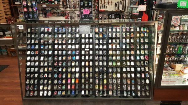 We offer the largest collection of Zippos on the coast. We also have a 40% off rack that is constantly stocked and waiting for you.