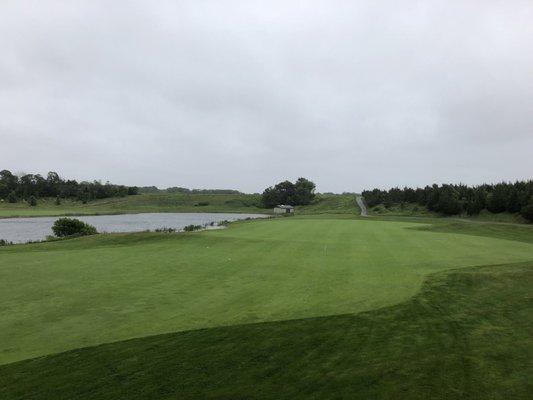 18th Fairway! Course was in absolutely great shape.