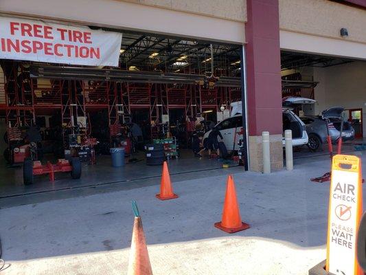 Air check and Free tire Inspections