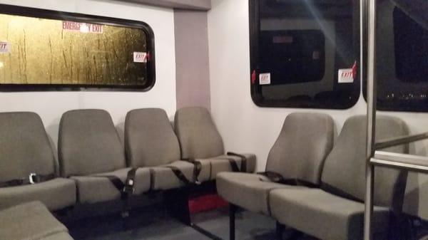 They got a new bus (: Smells like new, clean and everything.