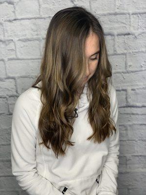 Sun-kisses balayage