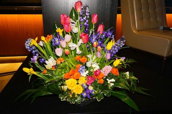 Podium Arrangements Corporate Events