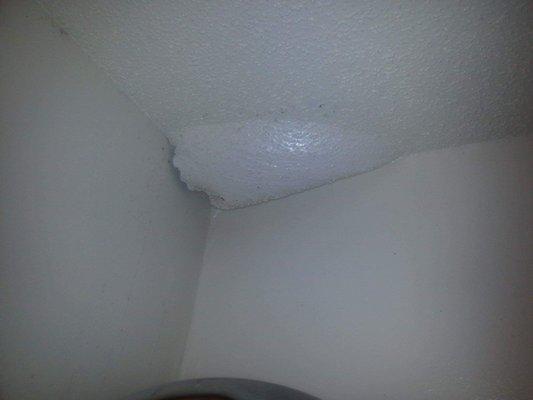 Ceiling caving in