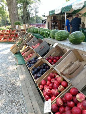 Fresh veggies and fruits