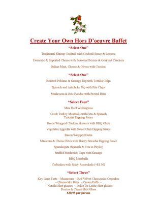 Christmas Menu