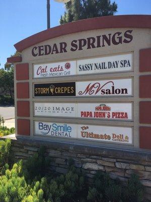 Cedar Springs Marquee