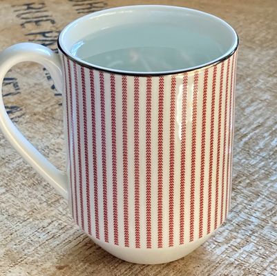 Four Lenox Mugs came with a new set of dishes. Daughter said I'll see the dishes when we eat! 12/20/23