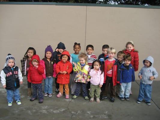 Evan and some of his classmates