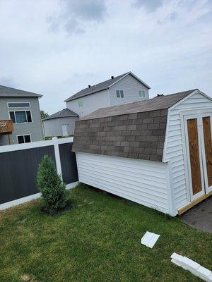 Fence and shed project