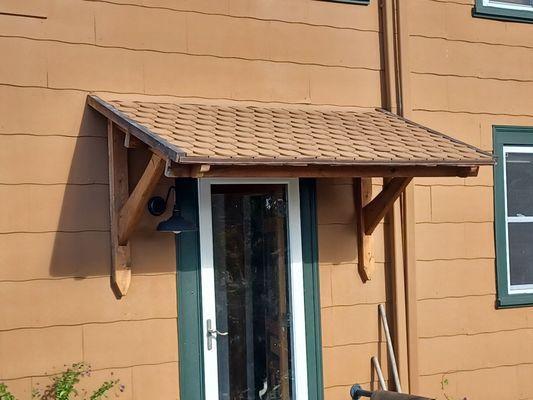 Custom awning