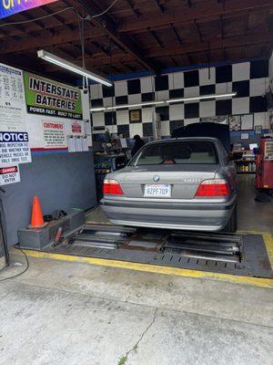 Smog check time.