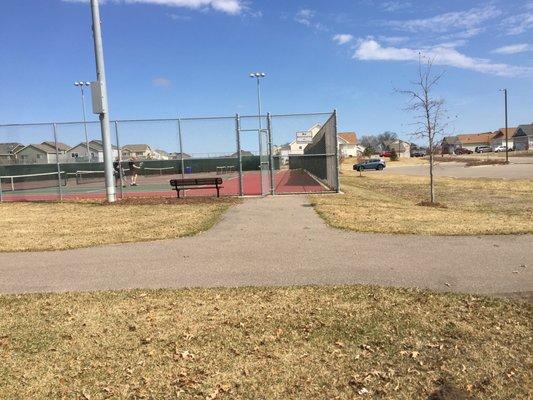 Tennis/Pickleball courts