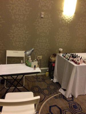 Mani 2 U event set up