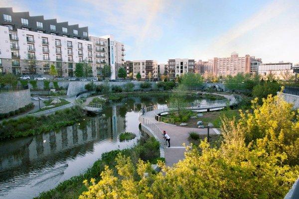 Clear Creek Basin at Historic Fourth Ward Park, Atlanta, GA