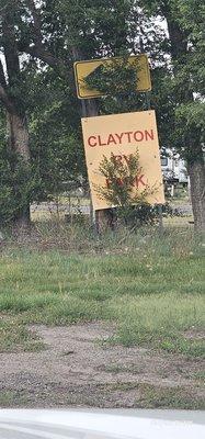 Weeds overgrown on their own sign.